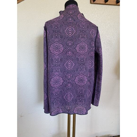 Trisha Tyler Reversible, Long-Sleeved, Mock Turtleneck, Lightweight Sweater - Sm - Picture 4 of 6